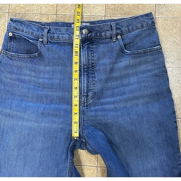 Everlane Women’s Size 33 Regular The Way High Jean Organic Cotton Blue -Casual - Picture 4 of 12